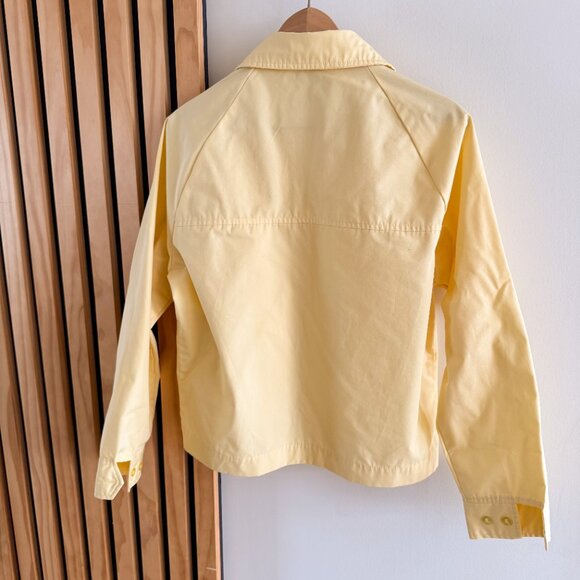 Yellow Bomber Jacket for Women - Picture 3 of 6